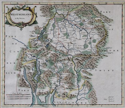 Lot 1029 - Robert Morden Maps of North Yorkshire and West...