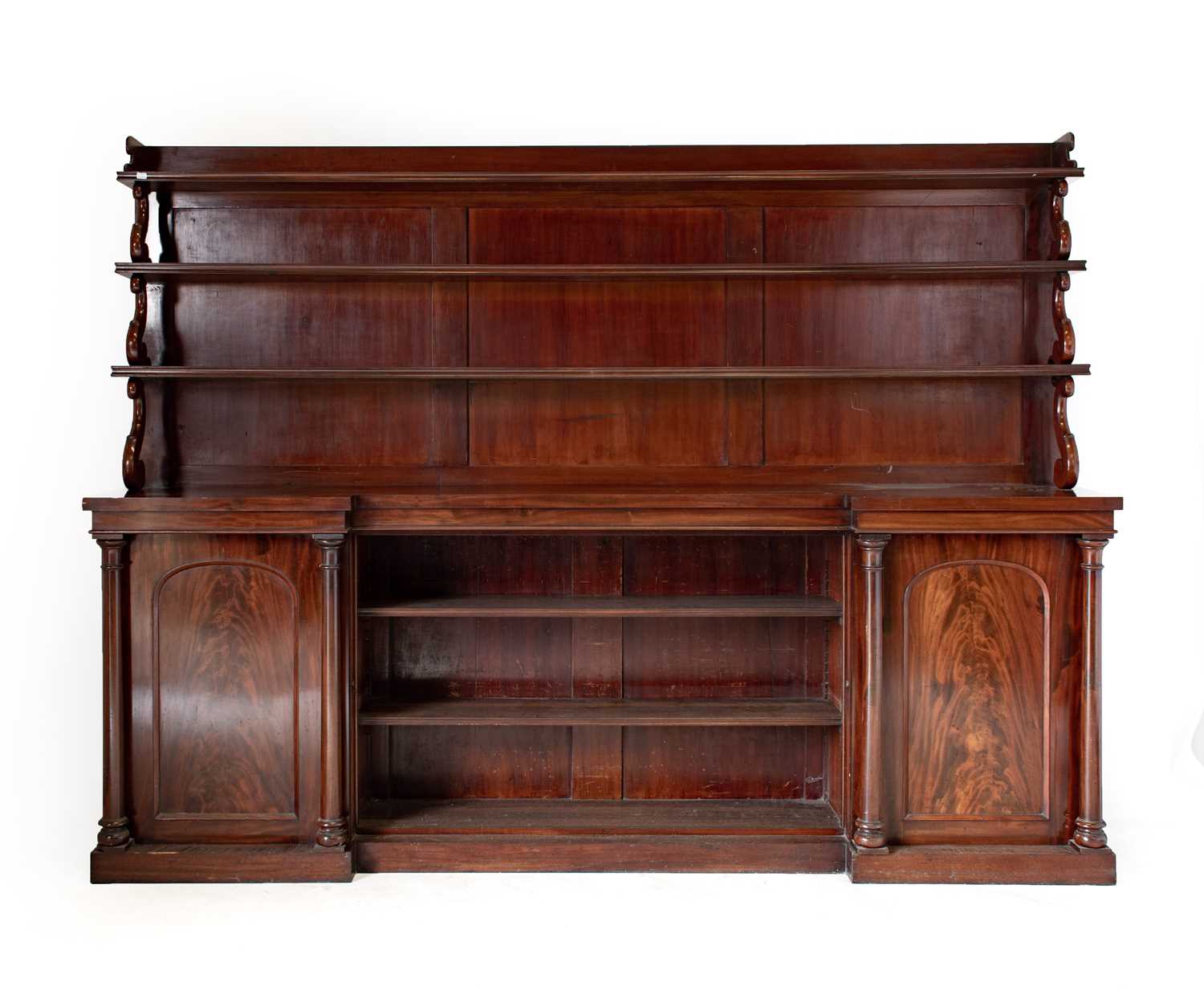 Lot 279 - A Victorian Mahogany Library Bookcase, 3rd...