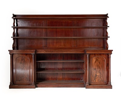 Lot 279 - A Victorian Mahogany Library Bookcase, 3rd...