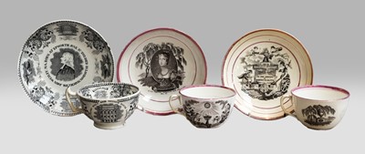 Lot 76 - A group of 19th century and later ceramics...