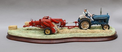 Lot 1026 - Border Fine Arts 'Hay Baling'