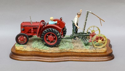 Lot 1042 - Border Fine Arts 'The First Cut' (David Brown Cropmaster)