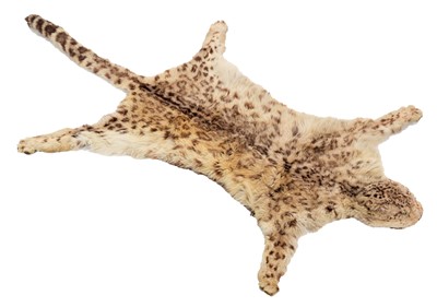 Lot 339 - Taxidermy: Snow Leopard Skin Rug (Panthera...