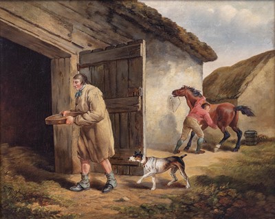 Lot 543 - Follower of George Morland (1763-1804) Rustic...