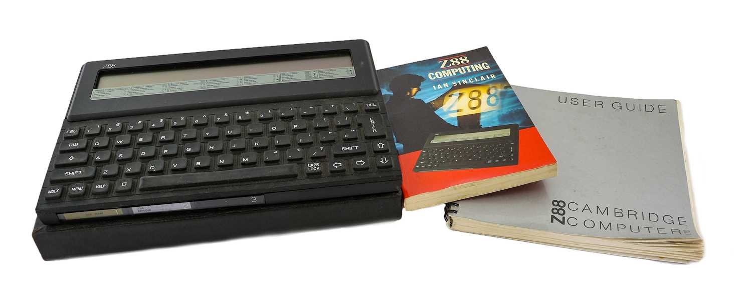 Lot 158 - A Sinclair Z88 Computer, in original case,...