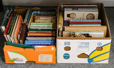 Lot 366 - A quantity of clock and watch reference books...