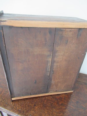 Lot 210 - An Oak Potboard Dresser Base, the moulded top...