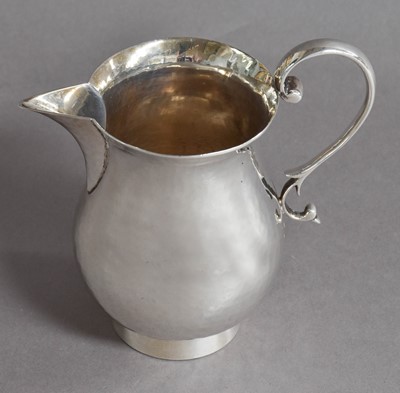Lot 8 - A George V Silver Cream Jug, by Stokes and...