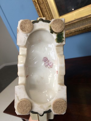 Lot 212 - A Royal Worcester porcelain Japanesque vase,...