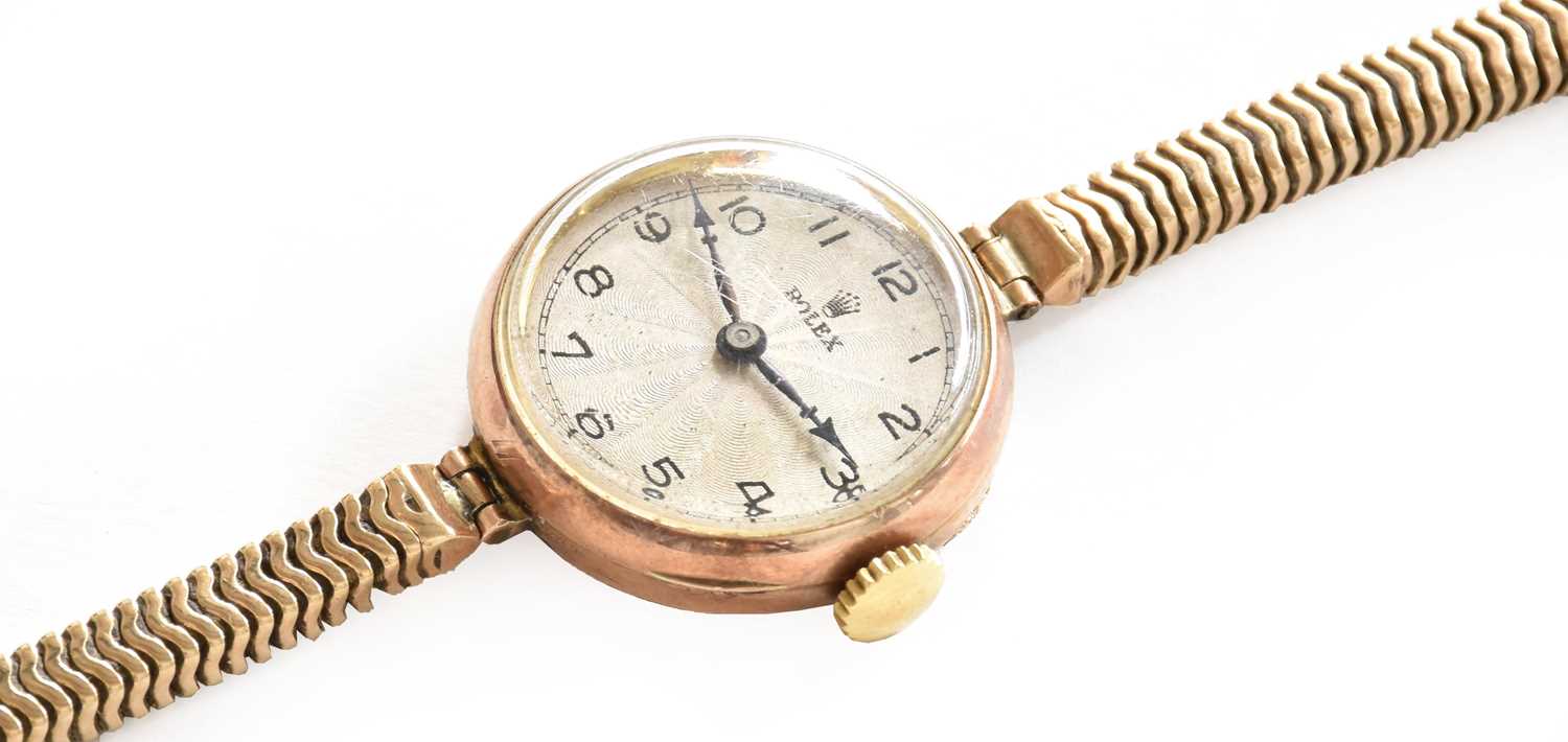 Lot 38 - A lady's 9 carat gold Rolex wristwatch
