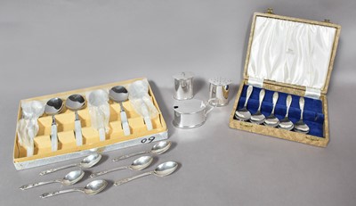 Lot 41 - A Collection of Assorted Silver and Silver...