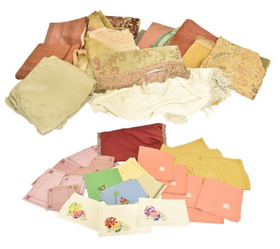 Lot 2024 - Assorted 20th Century Textiles, comprising...