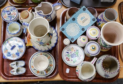 Lot 159 - A quantity of Quimper faience ware including a...