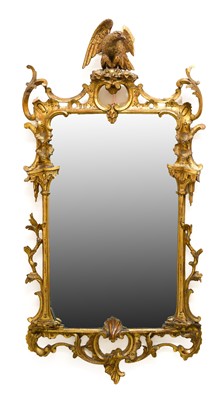 Lot 940 - A Carved Giltwood Mirror, 3rd quarter 19th...