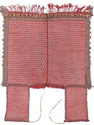 Lot 441 - Rare Kashgai Flatweave Horse Cover, circa 1925...