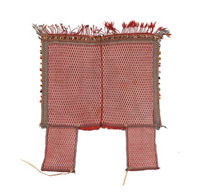 Lot 441 - Rare Kashgai Flatweave Horse Cover, circa 1925...