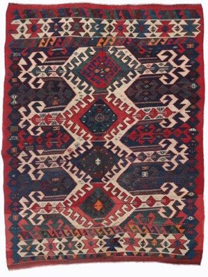 Lot 397 - Shirvan Kilim South East Caucasus, circa 1900...