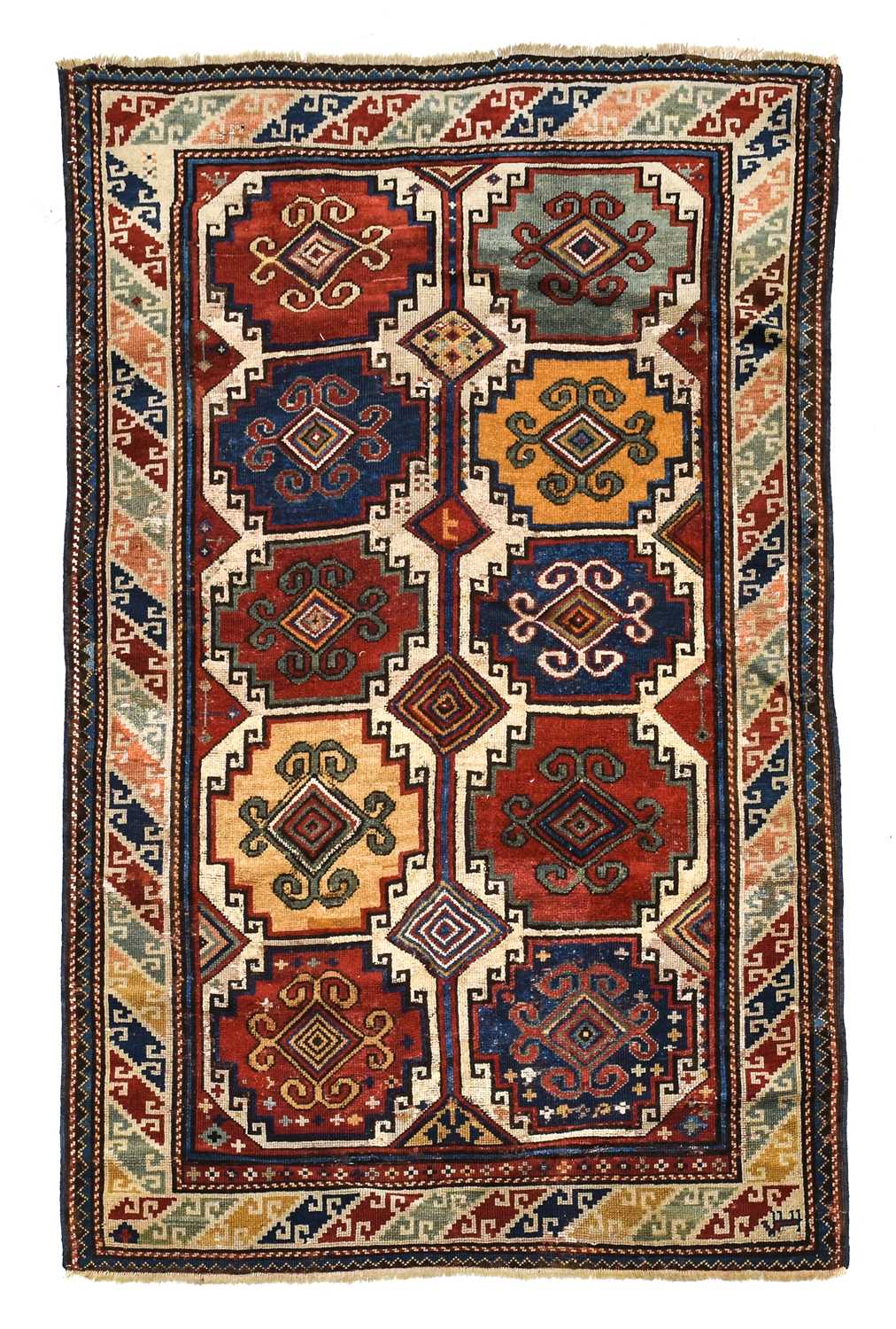 Lot 427 - Kazak Rug Central Caucasus, late 19th