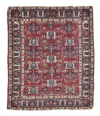 Lot 438 - Good Veramin Rug Central Iran, circa 1930 The...