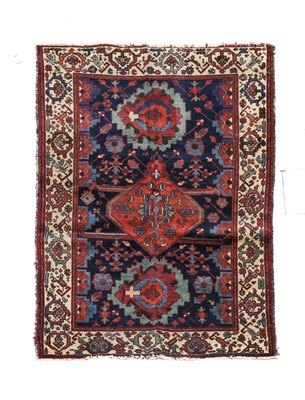 Lot 394 - Unusual Malayir Rug West Iran, circa 1930 The...