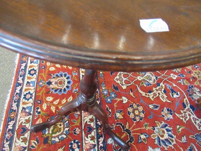 Lot 222 - A George III Mahogany Dish-Top Tripod Table,...
