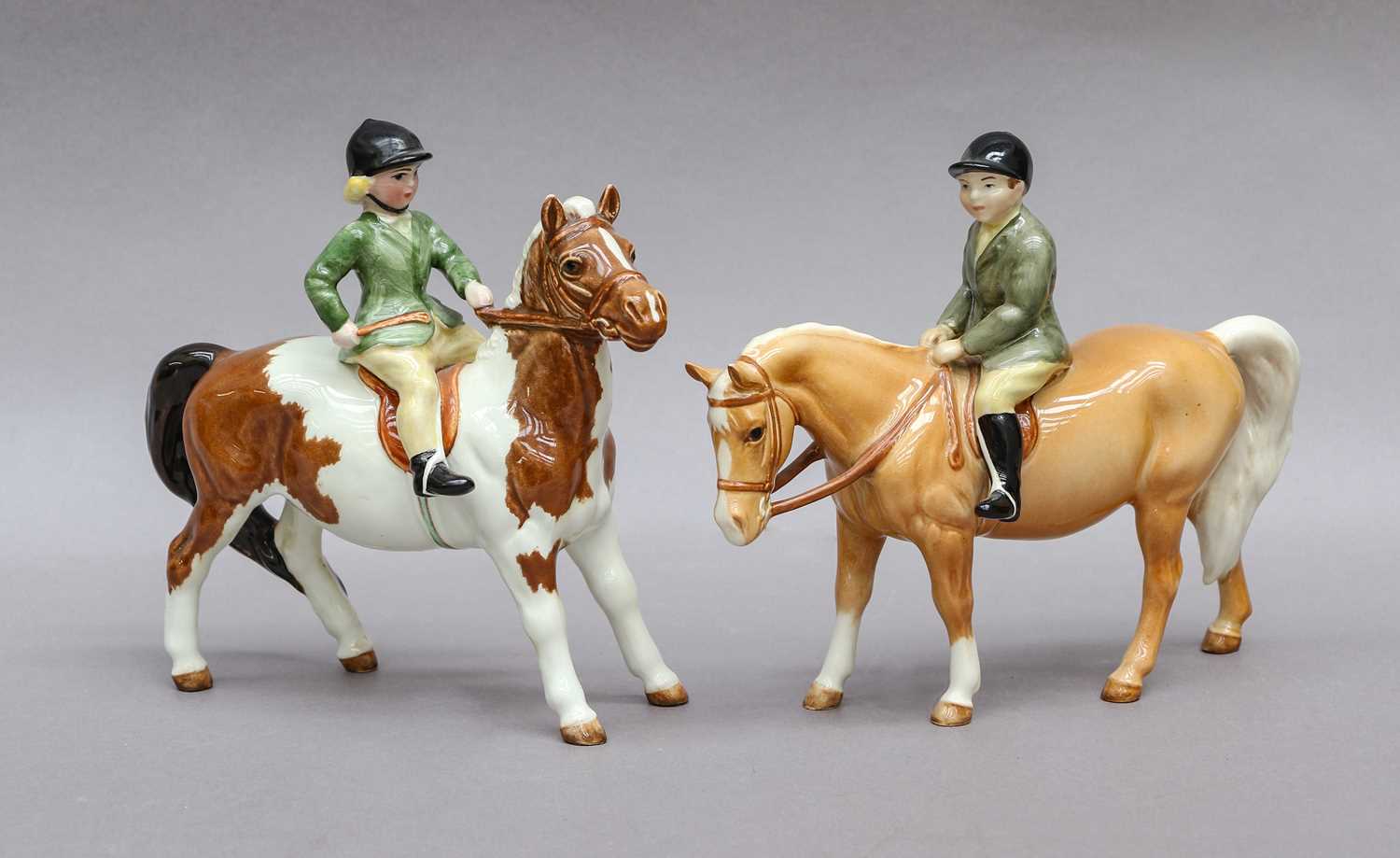 Lot 1131 - Beswick Girl on Pony