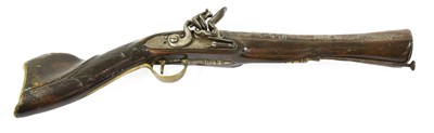 Lot 2467 - A 19th Century Ottoman Flintlock Knee...