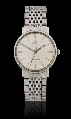 Lot 2362 - Omega: A Stainless Steel Centre Seconds Wristwatch