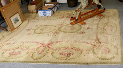 Lot 1268 - Austrian Machine-Made Carpet of Savonnerie...