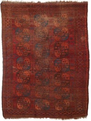 Lot 363 - Ersari Carpet North Afghanistan, early 20th...