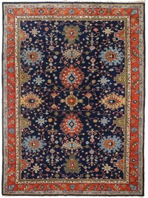 Lot 416 - Indian Carpet, circa 1930 The indigo field...