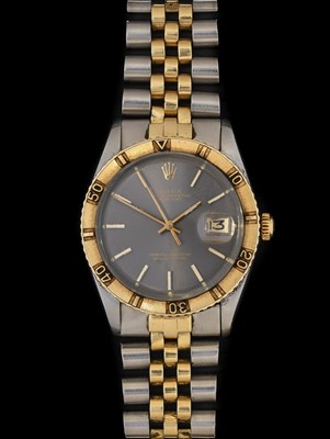 Lot 2165 - A Steel and Gold "Thunderbird" Bezel Automatic...