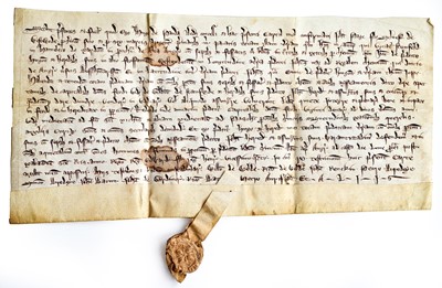 Lot 61 - Essex - High Ongar Deed of Feoffment, for £4...