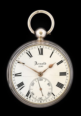 Lot 2191 - A Fine and Early Silver Pocket Chronometer,...