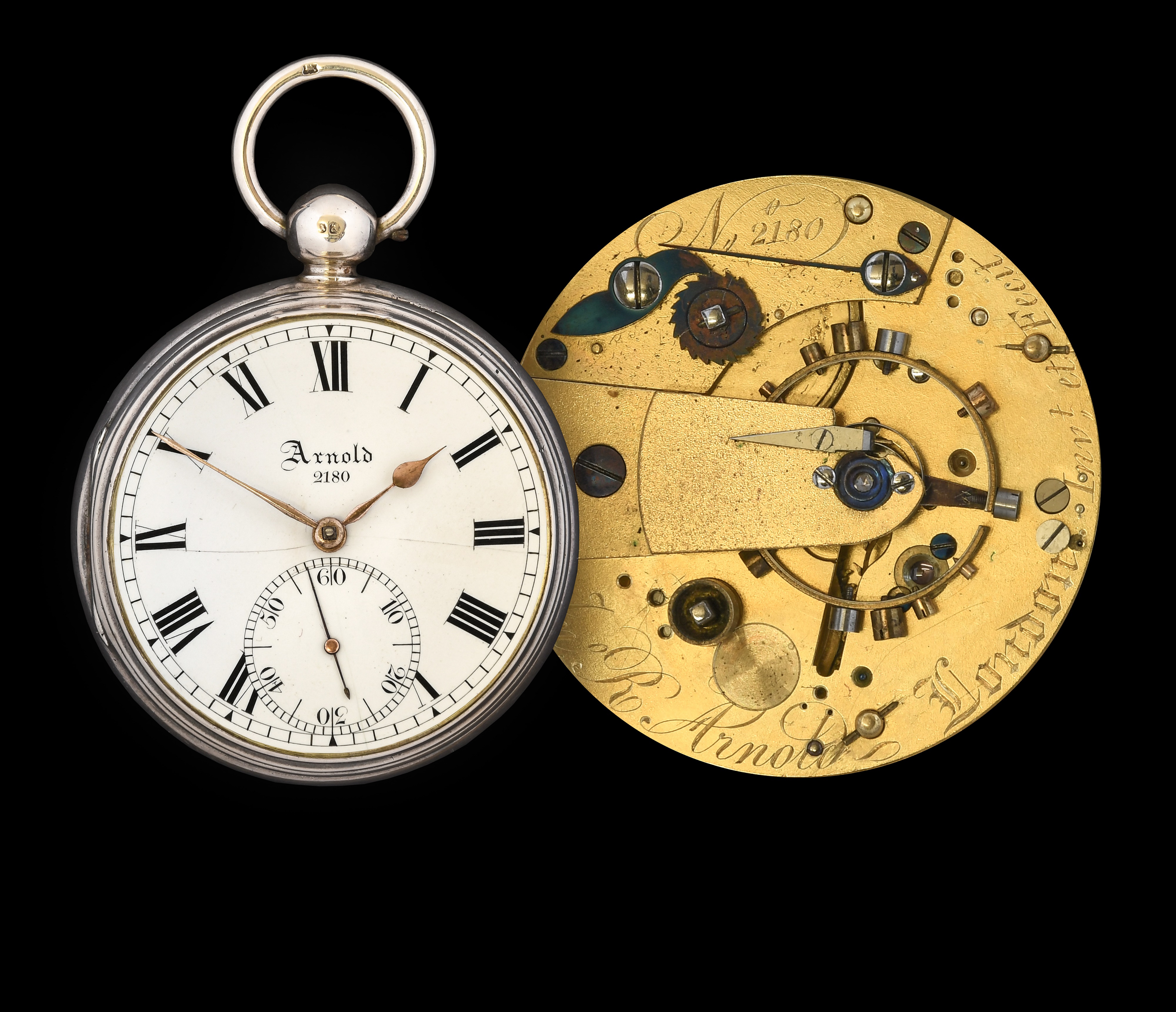 Lot 2191 A Fine and Early Silver Pocket Chronometer