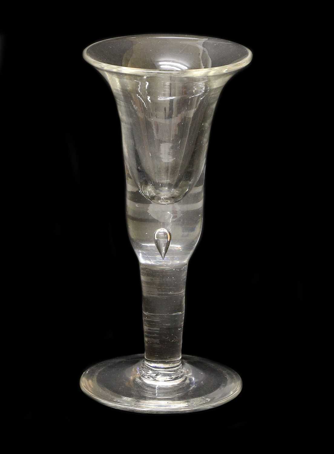 Lot 239 - A large Wine Glass, circa 1750, the...