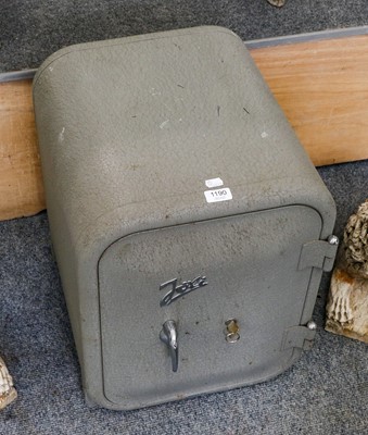 Lot 1190 - A retro 1950's Joli safe of double form with...