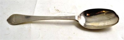 Lot 88 - A silver trefid spoon