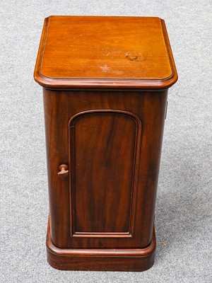 Lot 1237 - A Victorian mahogany pot cupboard, 38cm by...