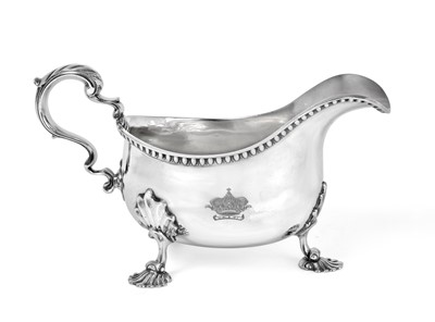 Lot 2024 - A George III Silver Sauceboat