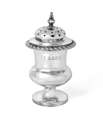 Lot 2032 - A George IV Provincial Silver Pepperette