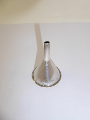 Lot 2003 - A William and Mary Silver Funnel