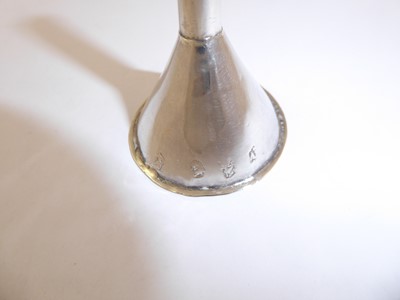 Lot 2003 - A William and Mary Silver Funnel