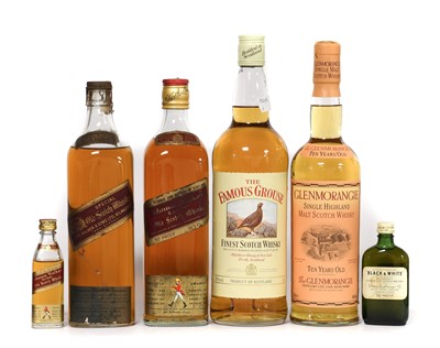 Lot 5214 - Johnnie Walker Red Label Old Scotch Whisky,...