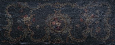 Lot 1059 - A 19th century oil on canvas depicting Rococo...