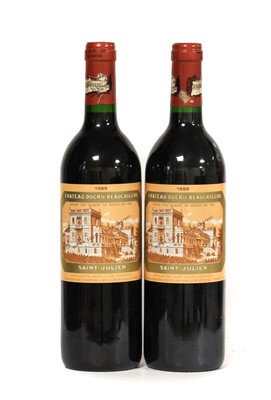 Lot 5043 - Château Ducru-Beaucaillou 1989 (two bottles)