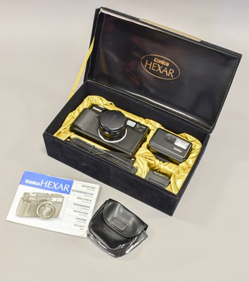 Lot 300 - Konica Hexar Camera Outfit