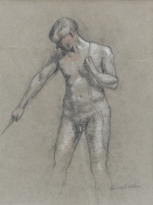 Lot 1065 - Harry Epworth Allen (1894-1958) Life study of...