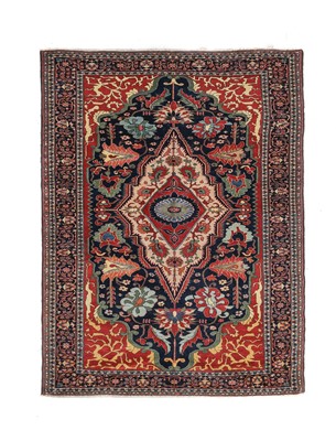 Lot 440 - Good Unusual Rug Probably North West Persian,...