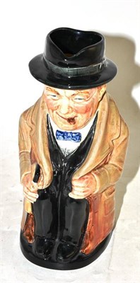 Lot 133 - A Royal Doulton Winston Churchill toby jug